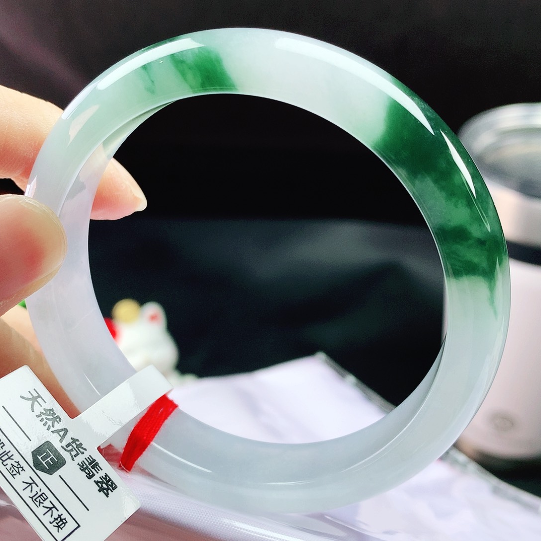 未镶嵌手镯翡翠57冰花