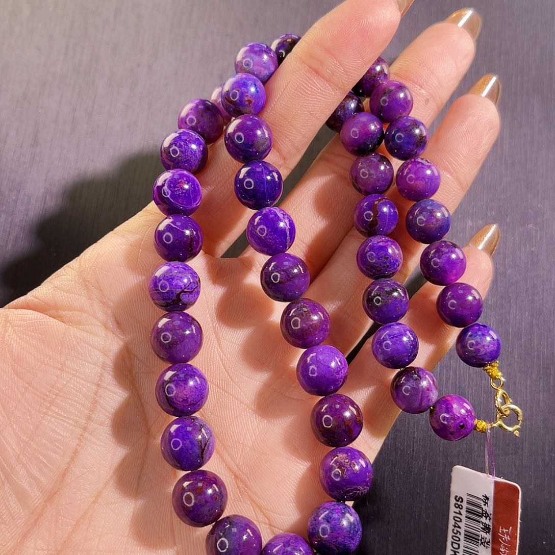 苏纪石（舒俱来）项链k金未镶嵌