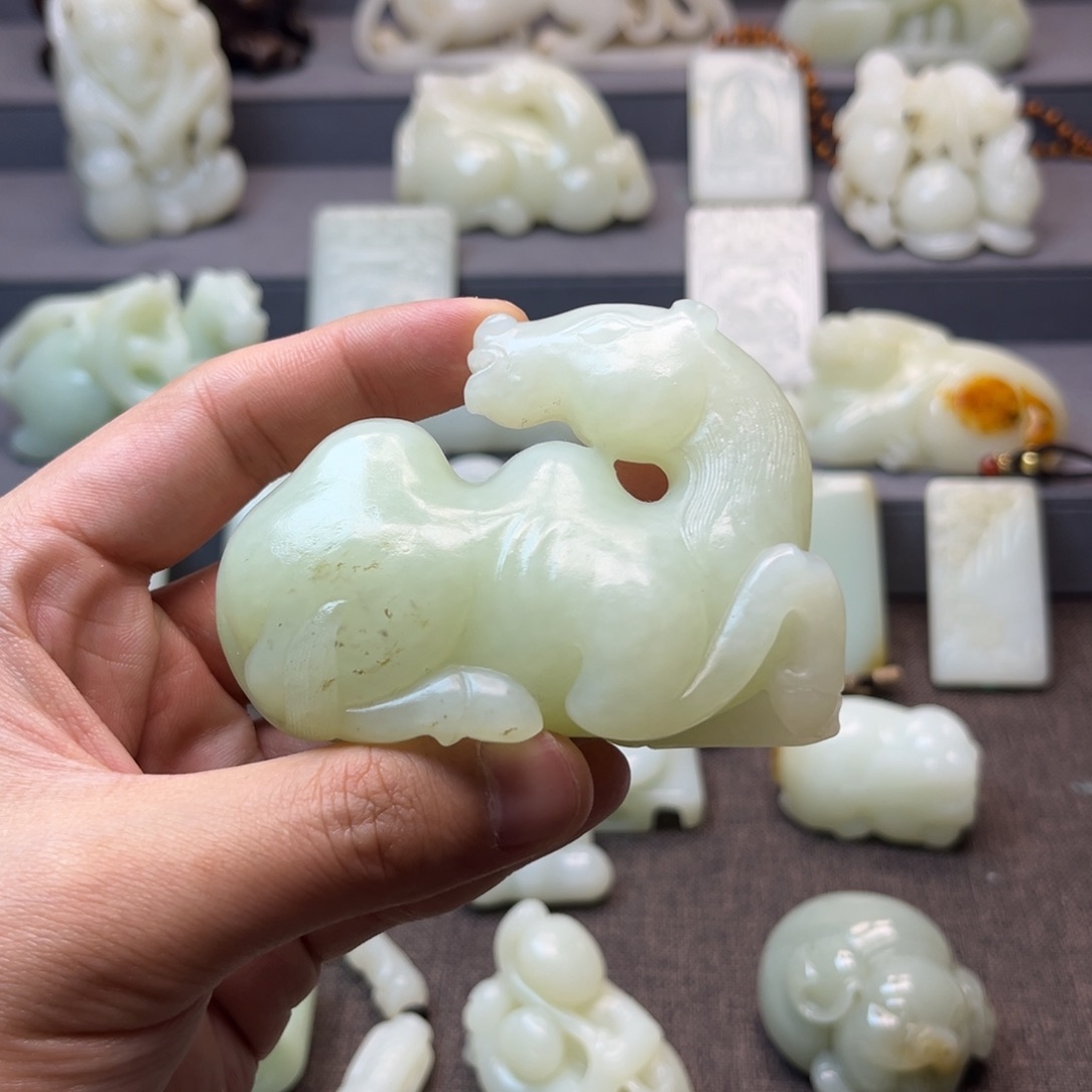 和田玉挂件未镶嵌