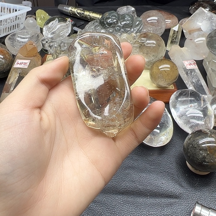 水晶未镶嵌珠宝半成品157水晶