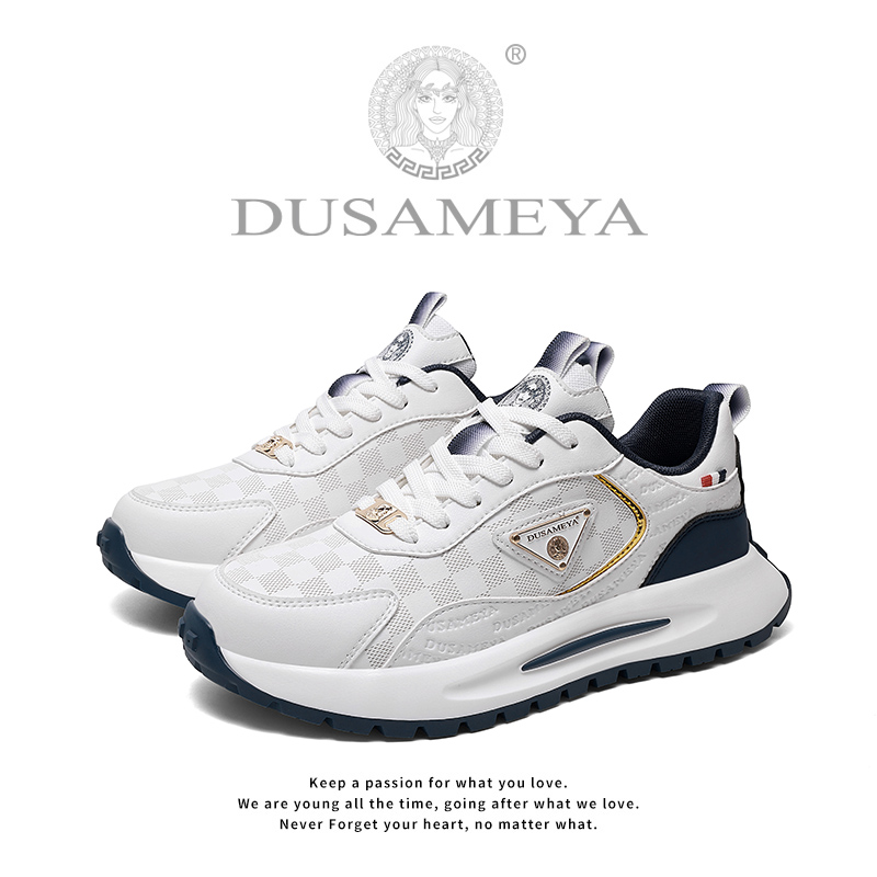DUSAMEYA/杜莎米娅冬季奢品男鞋轻奢帕拉鞋情侣鞋休闲男女跑步鞋