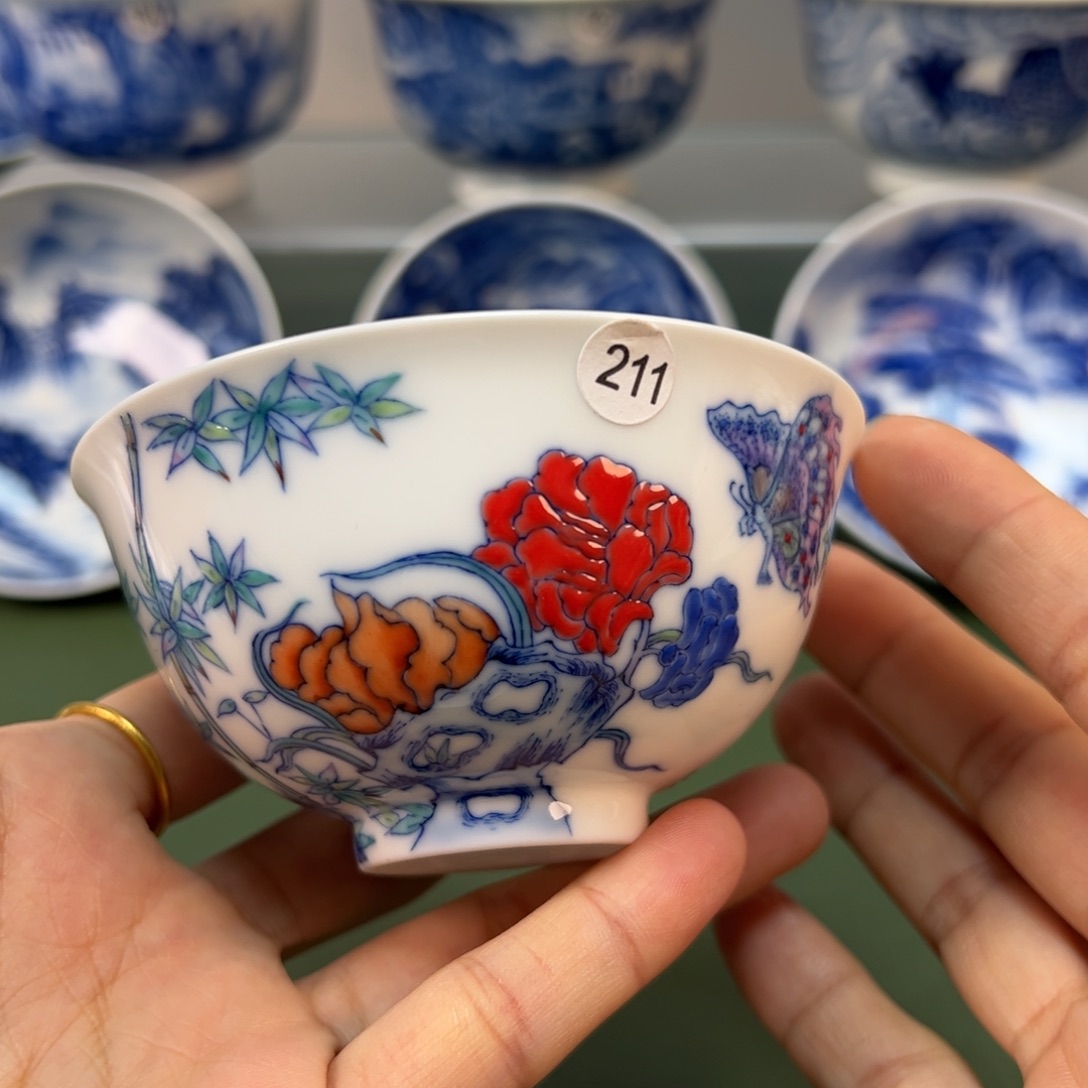杯木木景德镇纯手绘茶具211