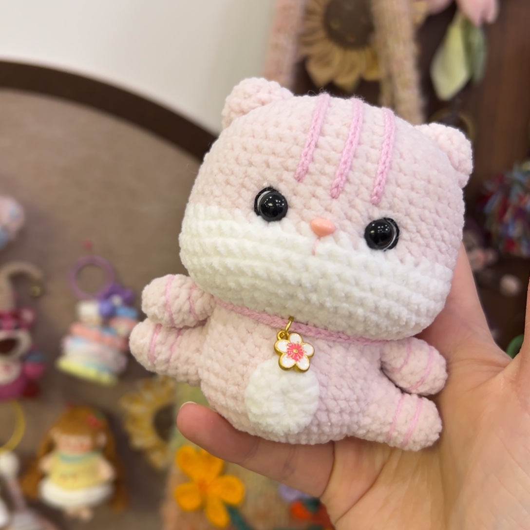 毛绒钩织刺绣手工包包玩偶居家用品