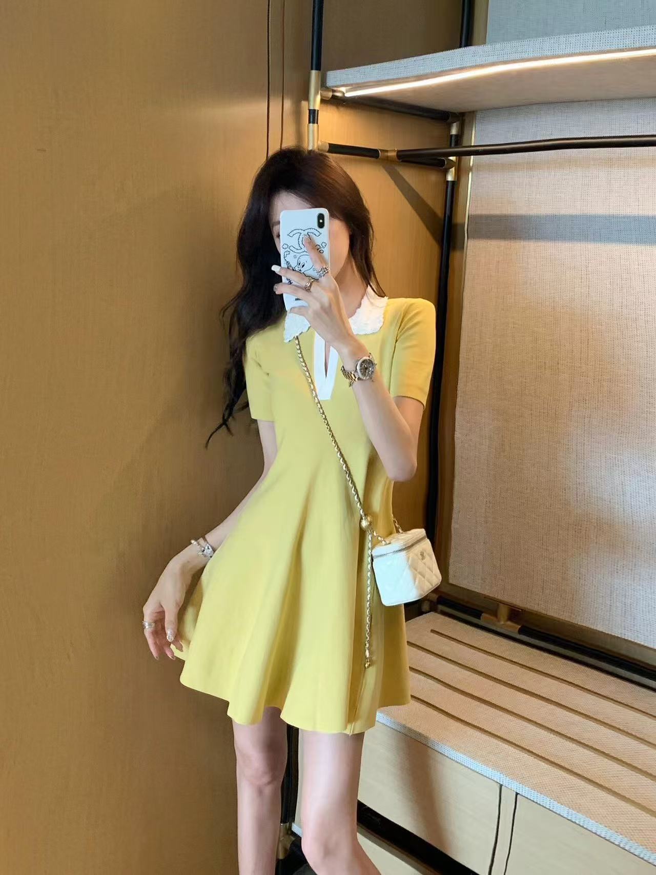 JINYAN【141-150】春夏季新款百搭半身裙T恤短裙网红时尚百搭in时尚