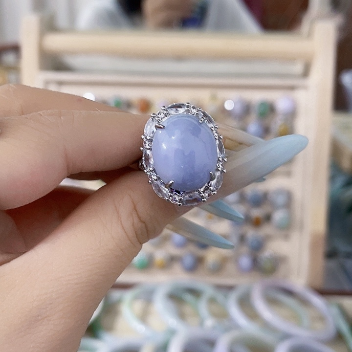 颈饰未镶嵌翡翠天然翡翠Ａ货