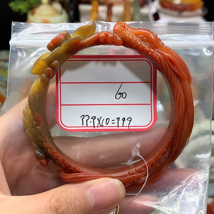 砀***司蛇纹石玉未镶嵌手镯