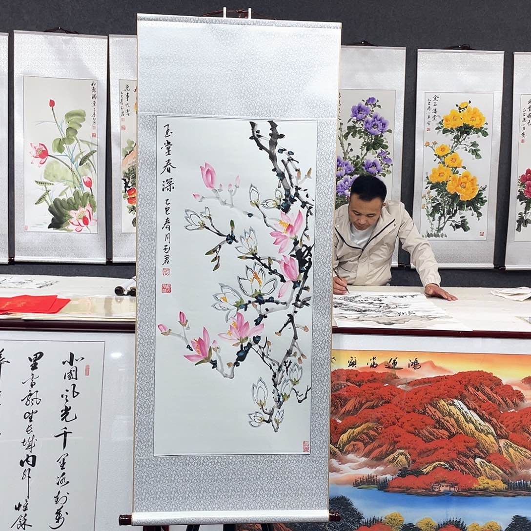 国画手写手绘作品