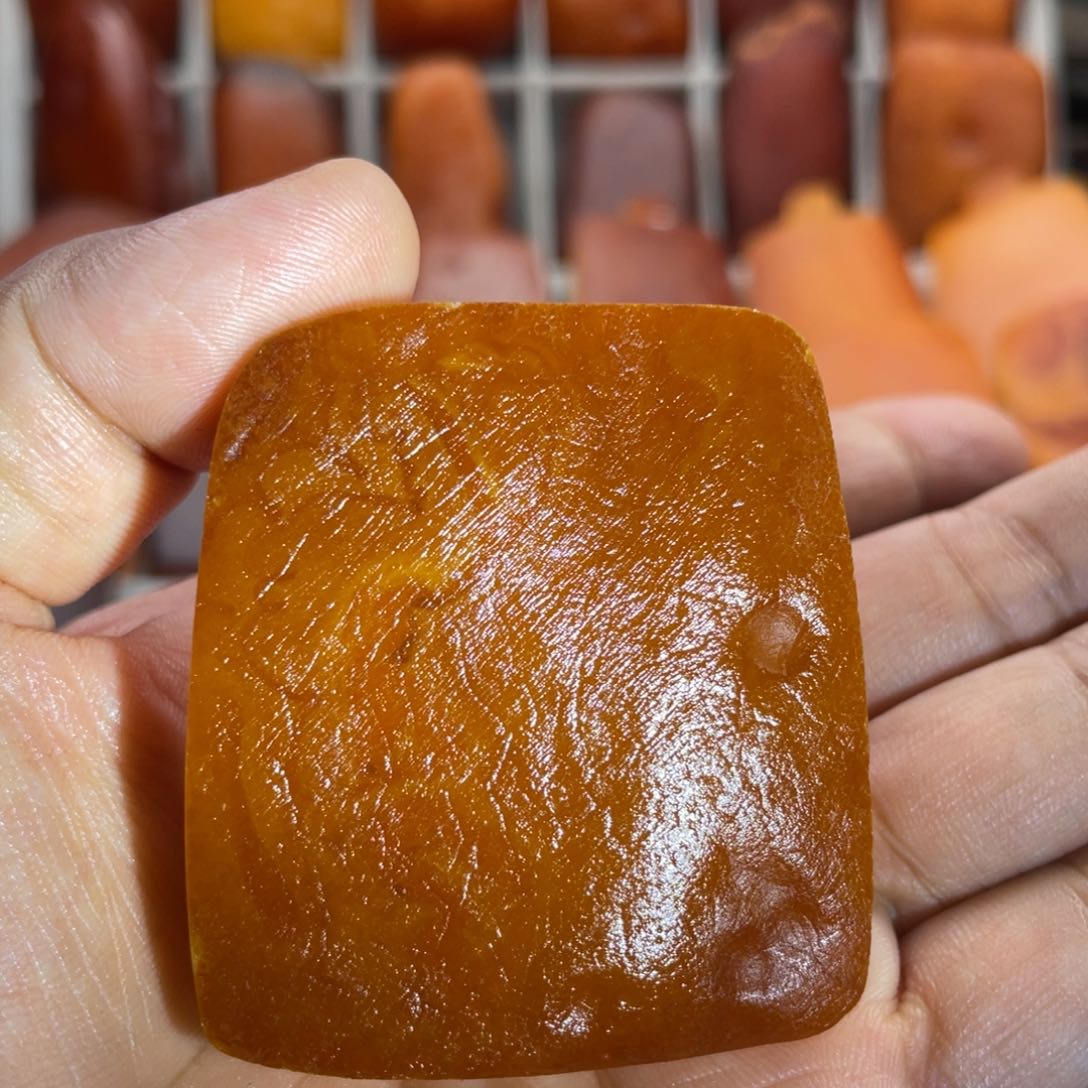 定制蜜蜡未镶嵌天然琥珀蜜蜡原石牌子