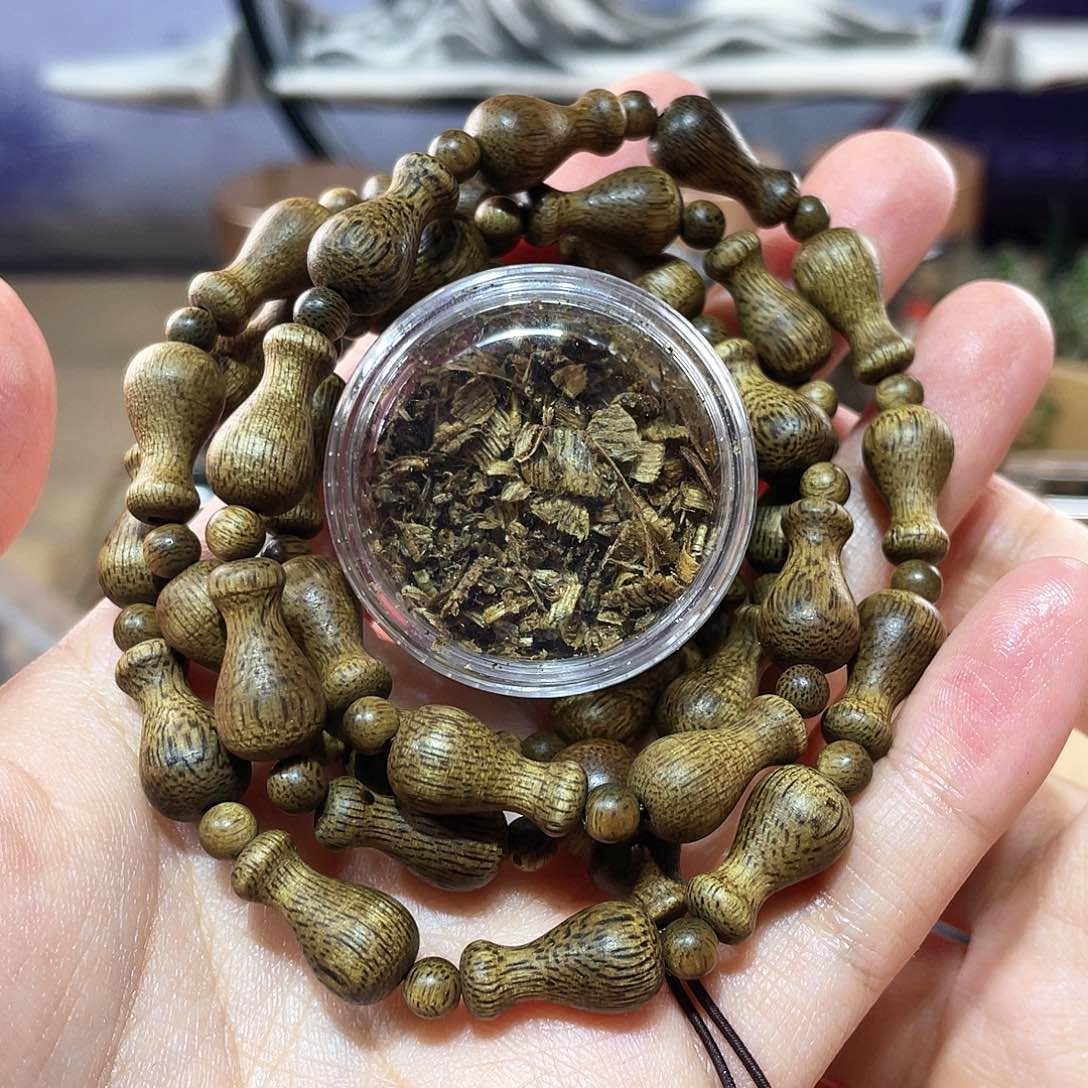 【闪购商品】沉香沉香碎屑三**爷越南芽庄金丝白奇楠