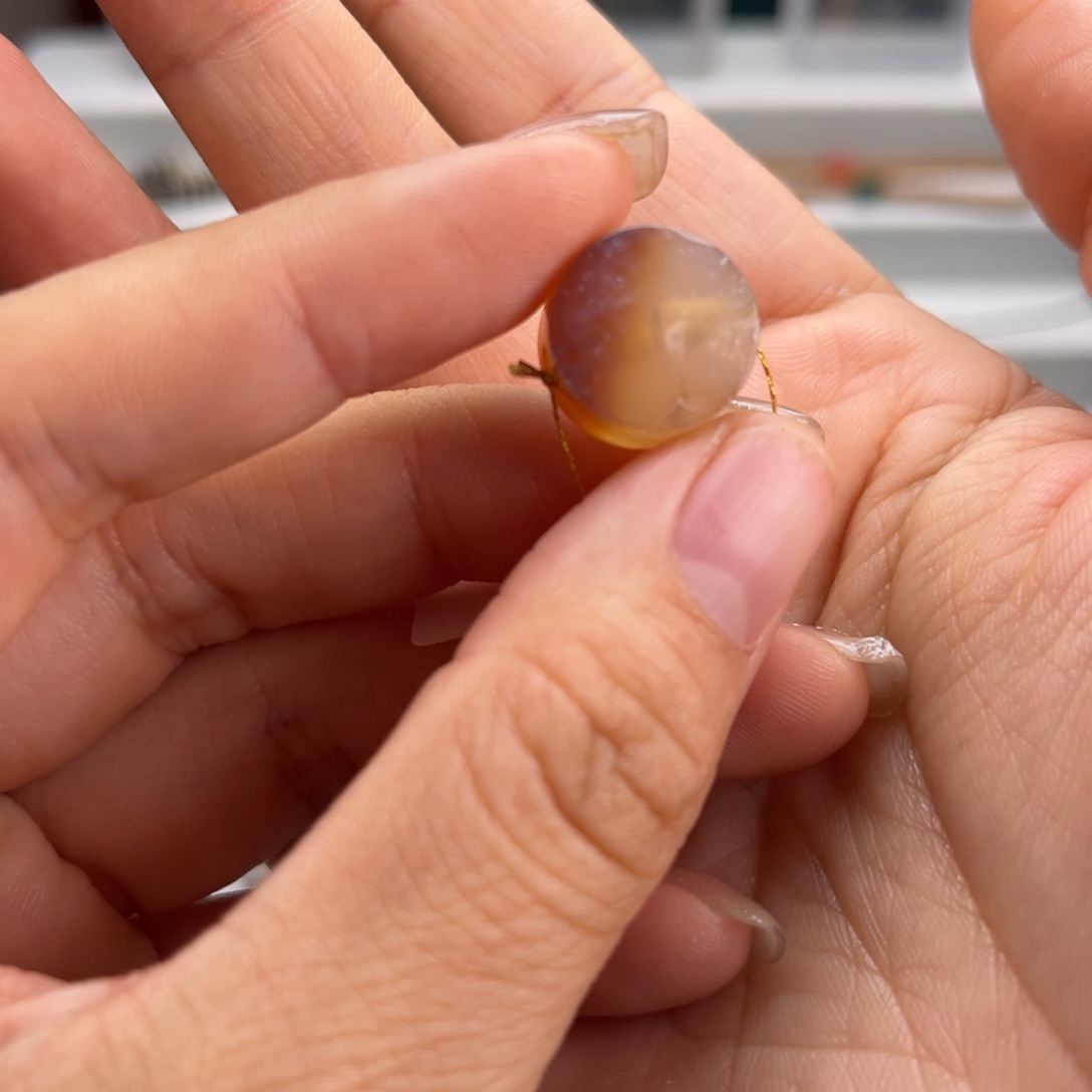 玛瑙/玉髓吊坠(不含链)未镶嵌