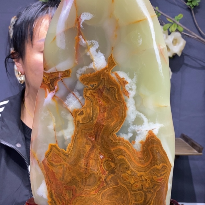 石材精品古青石摆件