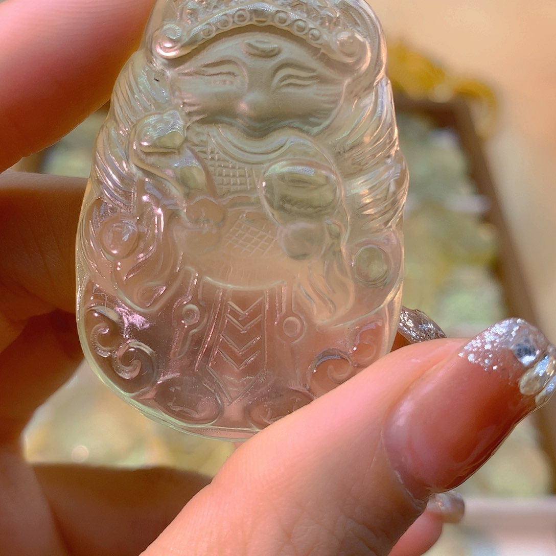 水晶吊坠(不含链)未镶嵌