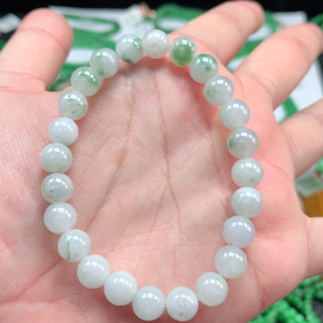 翡翠手链未镶嵌翡翠