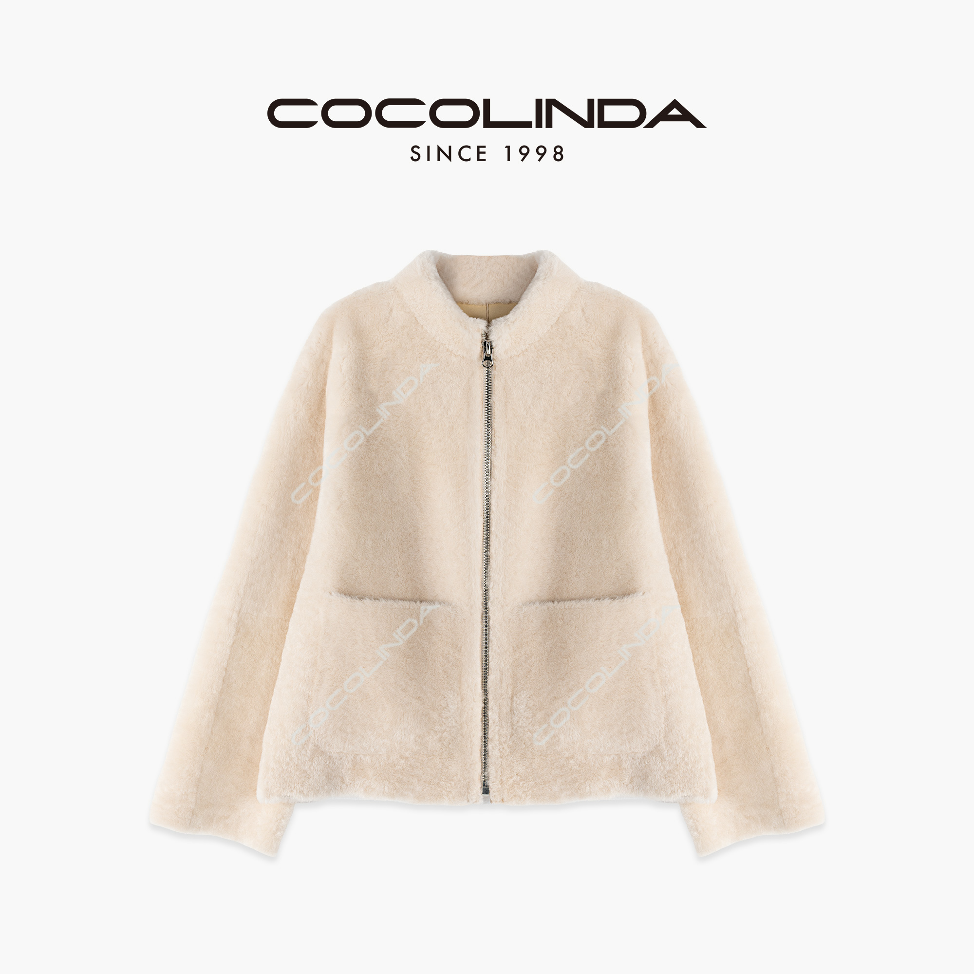 COCOLINDA|"御寒皮草“【皮毛一体】100%美丽诺羊毛皮 D2432