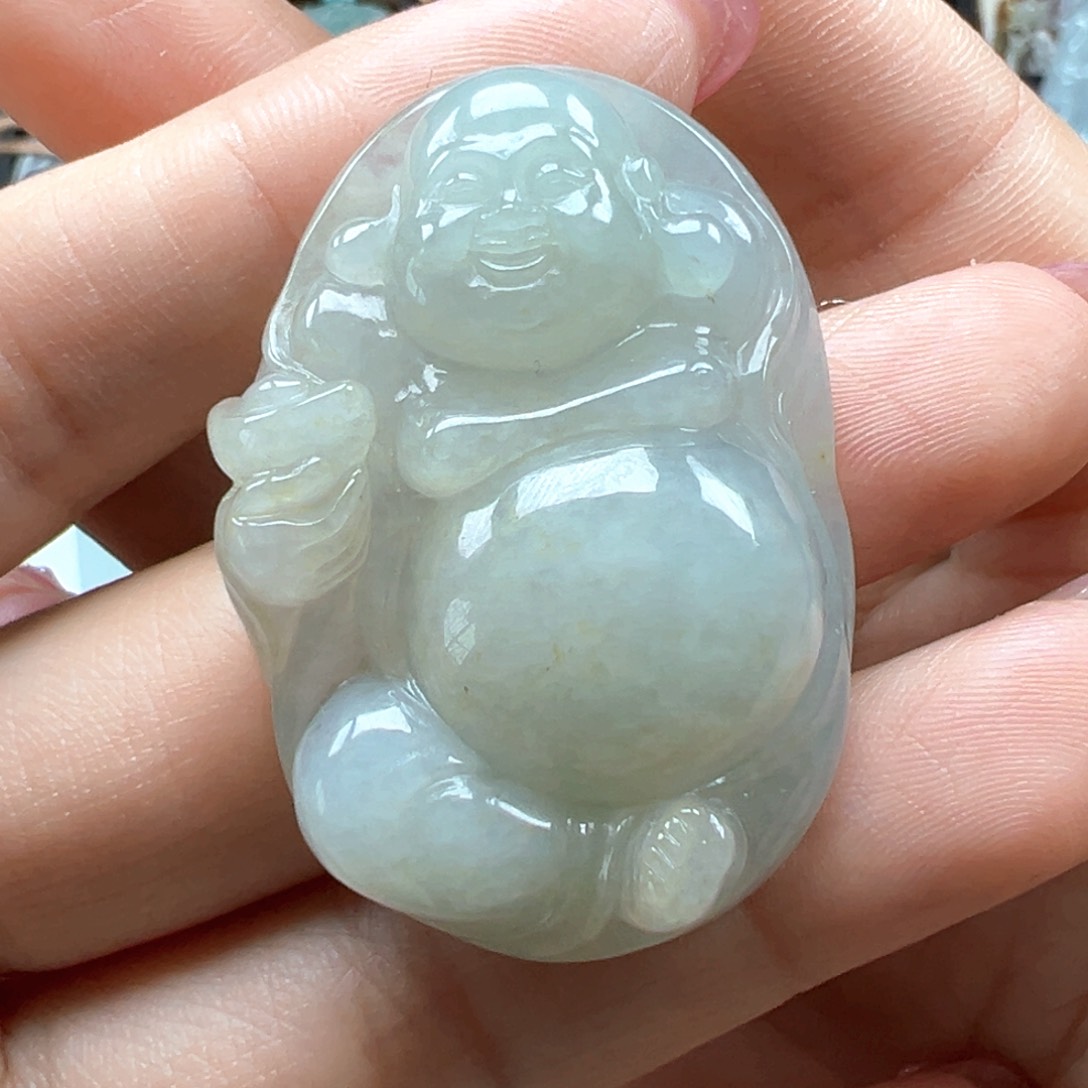 翡翠颈饰未镶嵌佛