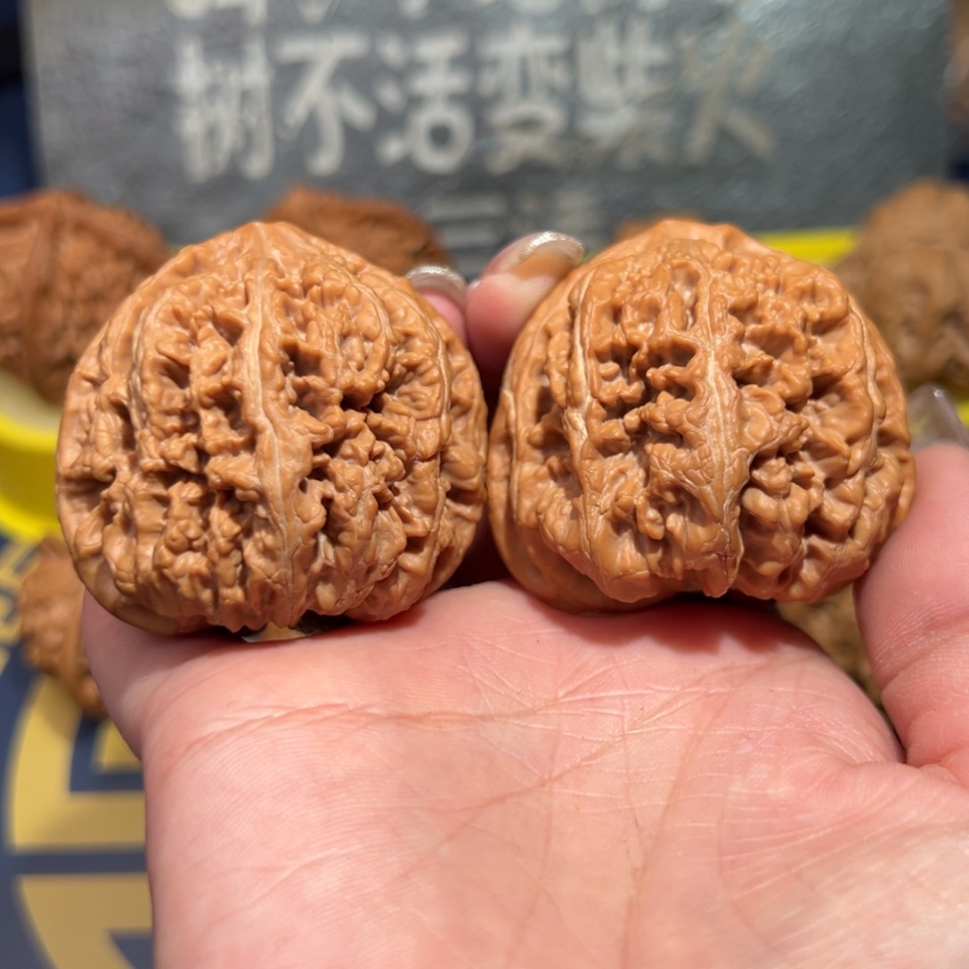 文玩核桃把件大粗筋45全