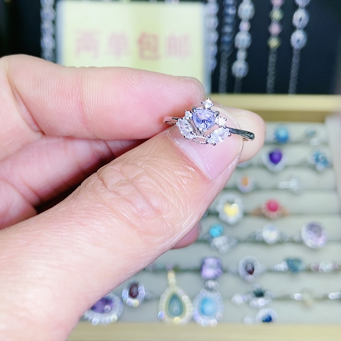 【闪购商品】未镶嵌戒指坦桑石