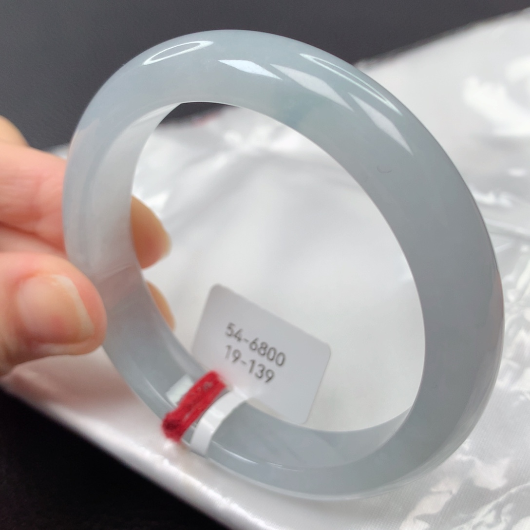 【闪购商品】翡翠手镯未镶嵌37号正圈19139-54/55