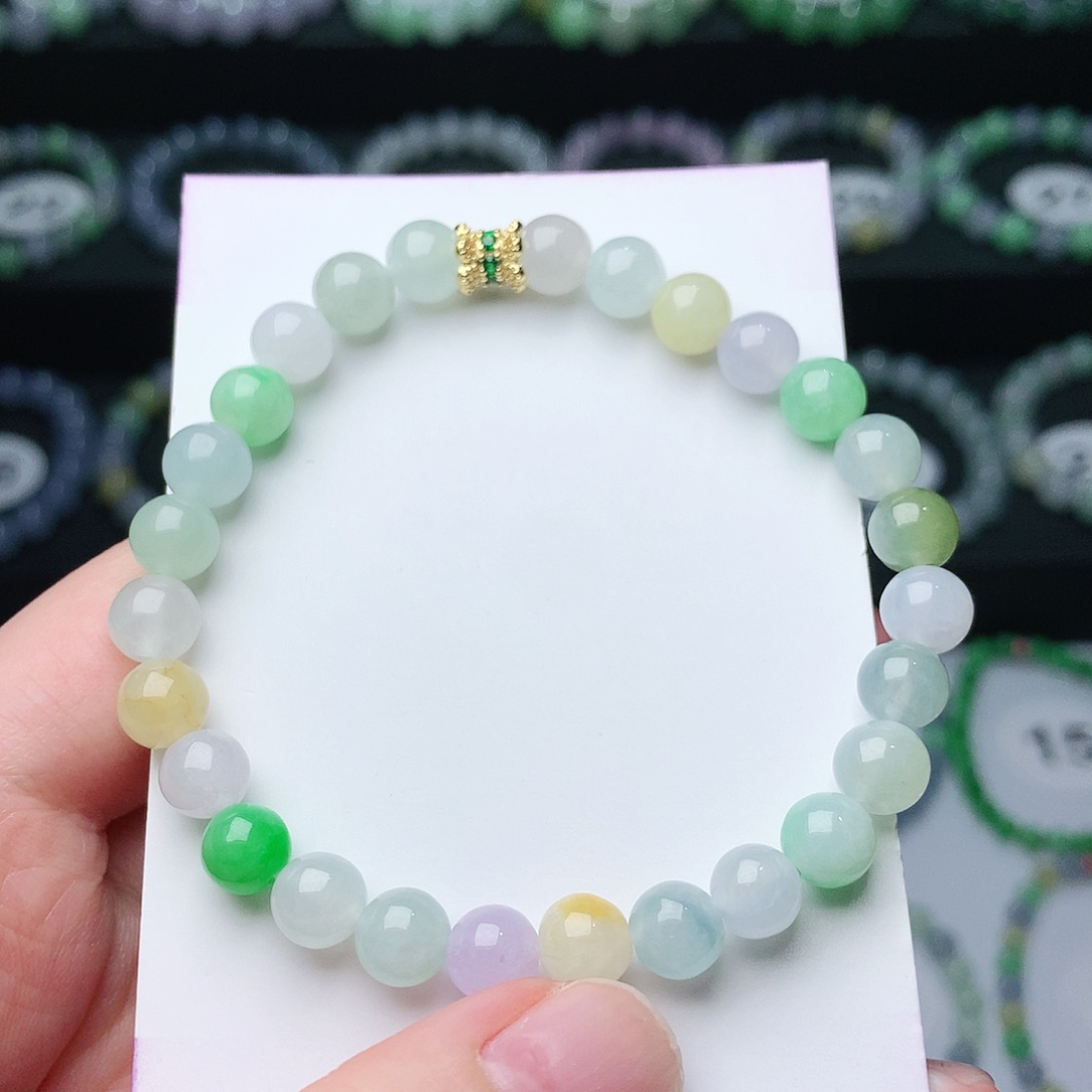 翡翠手链未镶嵌翡翠