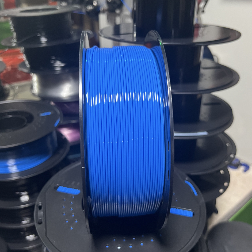 热门3D打印耗材 1kg PETG蓝 高韧性材料