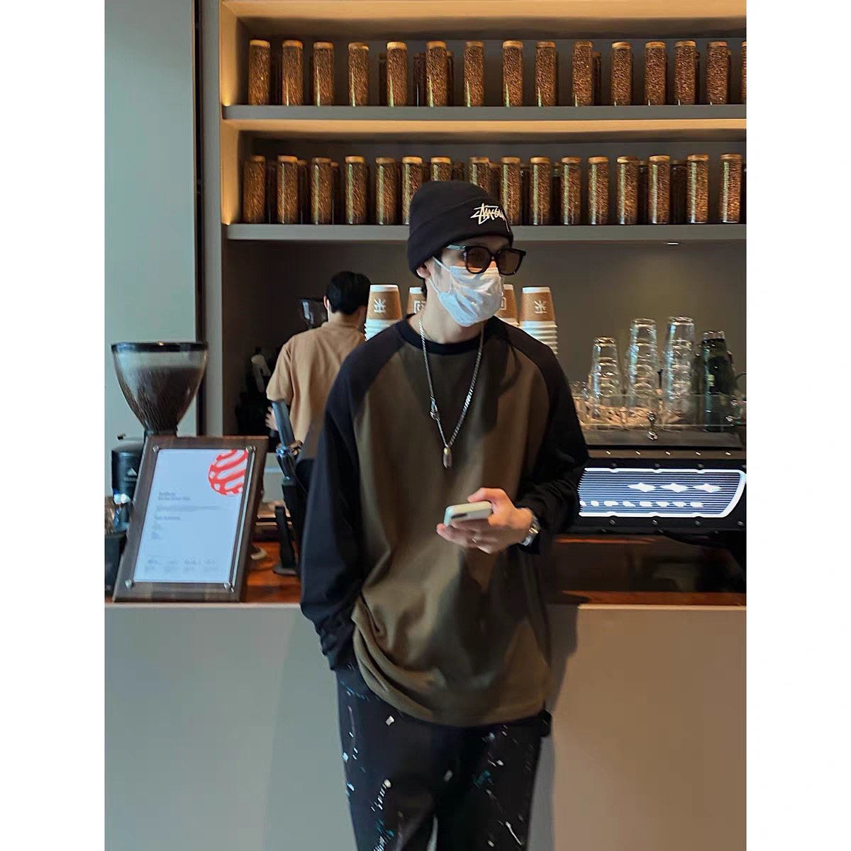 280克重德绒男女同款卫衣韩版宽松显瘦