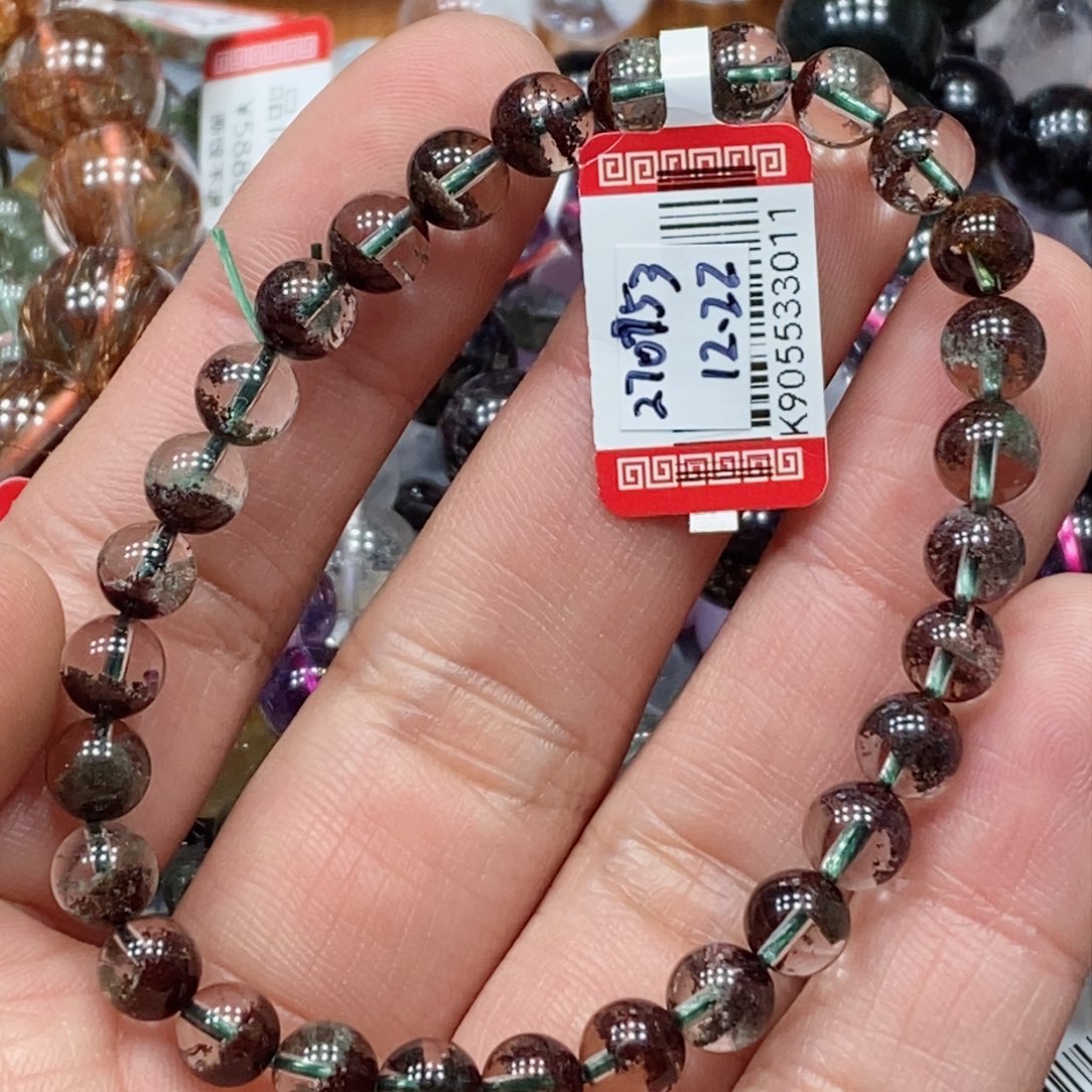 水晶手串未镶嵌天然