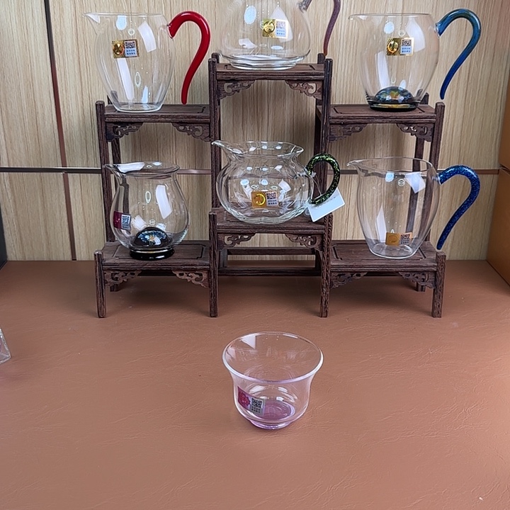 禾器清杯主人杯浅紫色