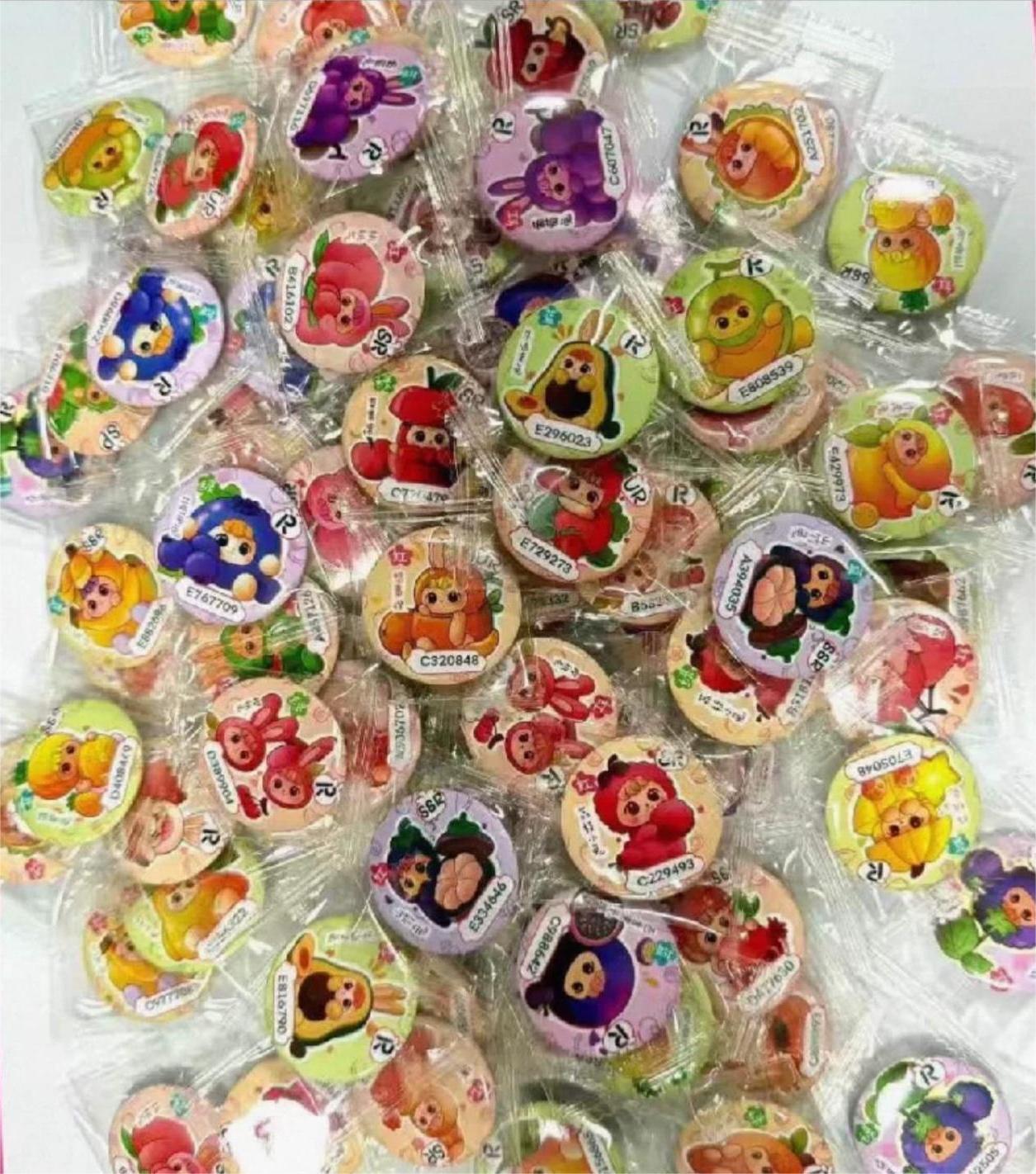 【代拆】SPBOMI开心水果摆件徽章