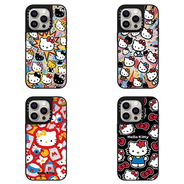 【艺术家绘画KT凯蒂猫】CASE联名iPhone16Promax手机壳苹果15/17Pro