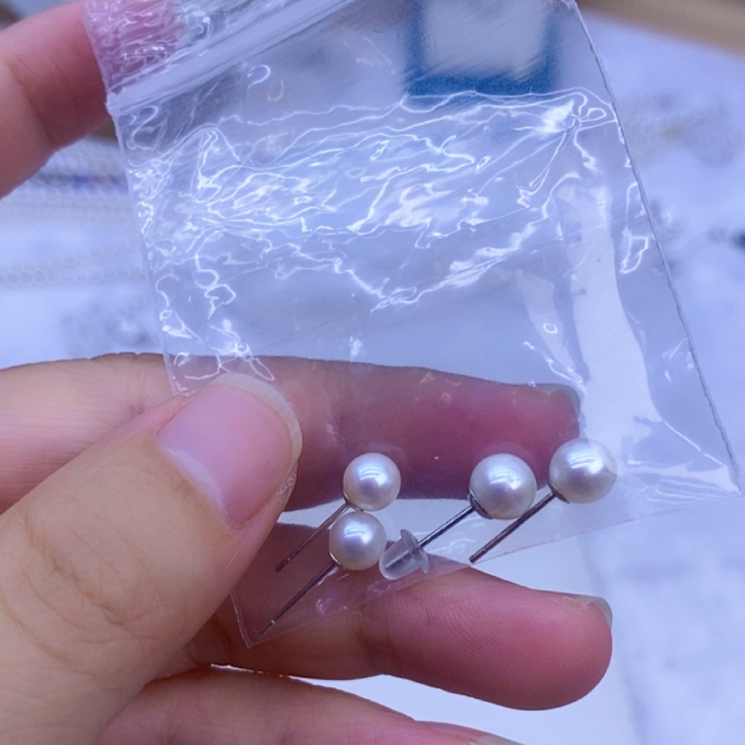 淡水珍珠银S925镶嵌颈饰