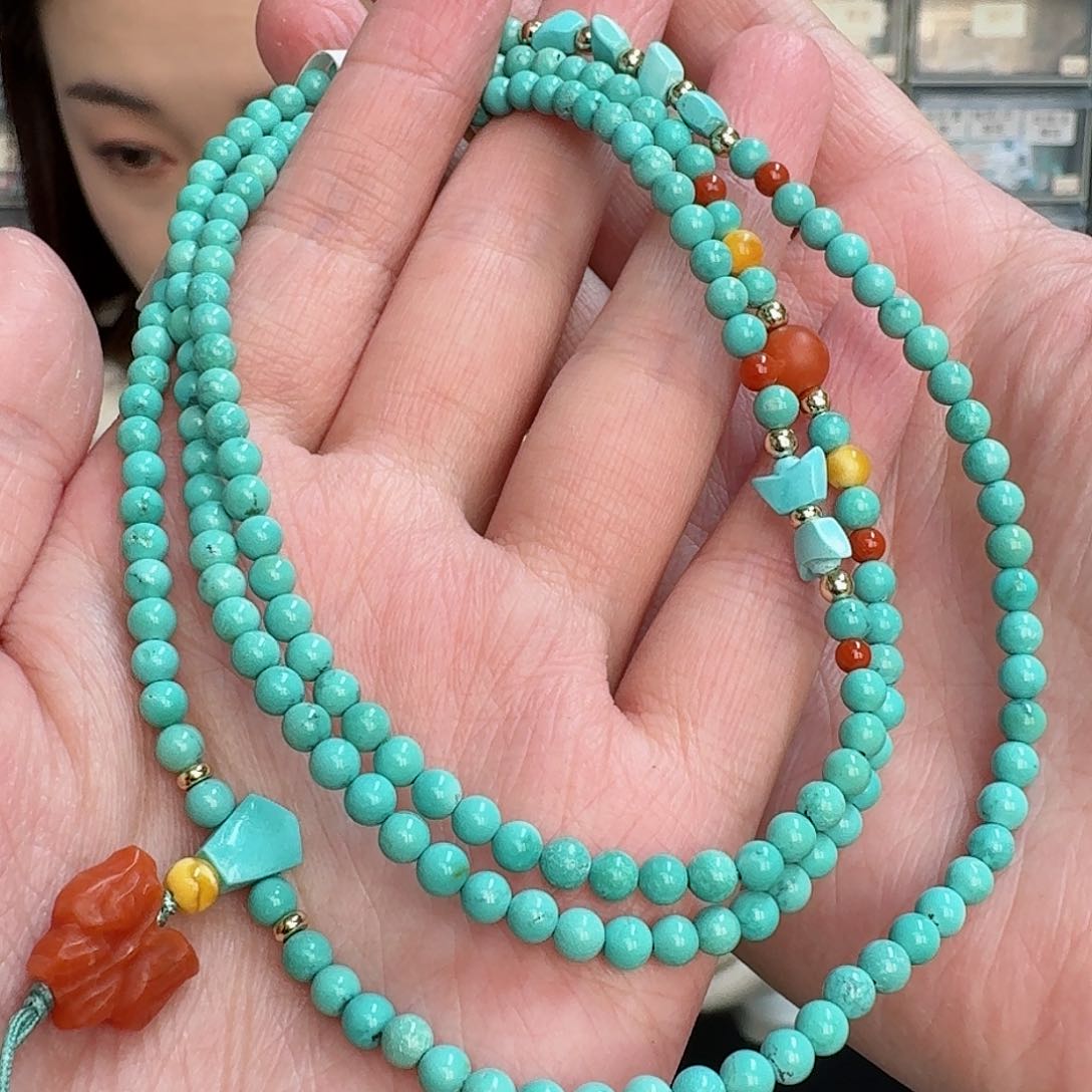 绿松石珠宝奇石未镶嵌