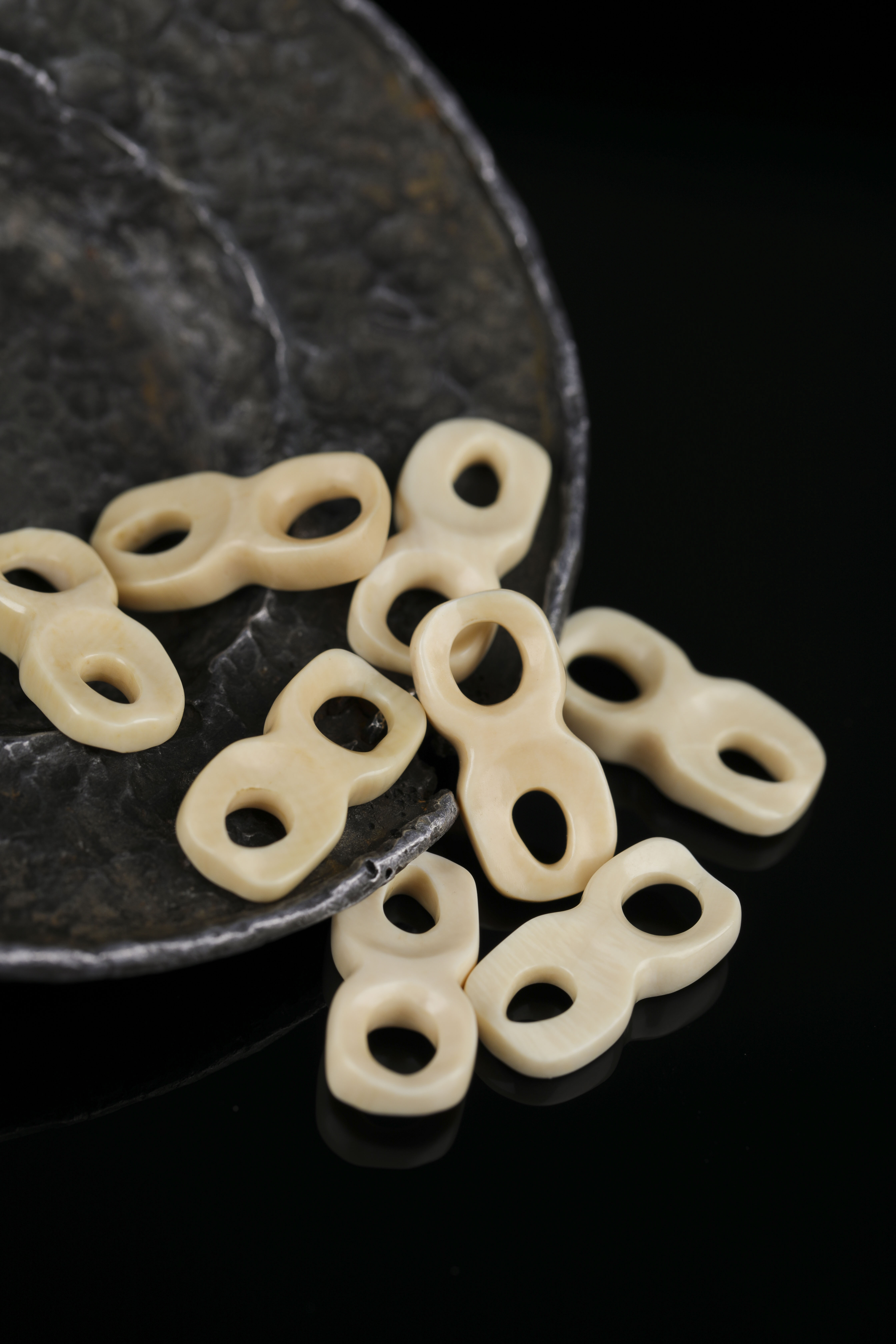 禧樘新品猛犸八字环配珠（多样性发货可发其一）