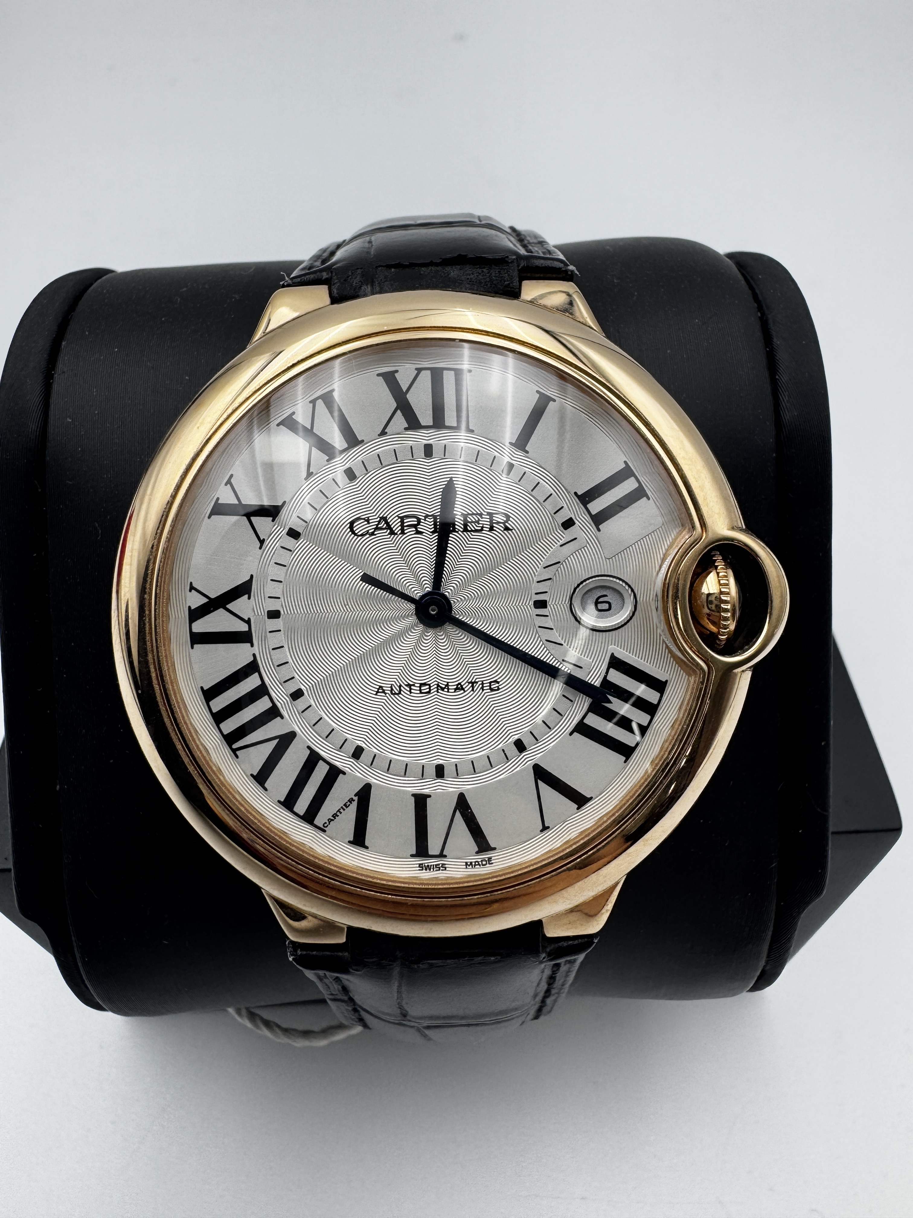 99新 Cartier/卡地亚 金气球 23年全套 自动机械 18k玫瑰金 42mm