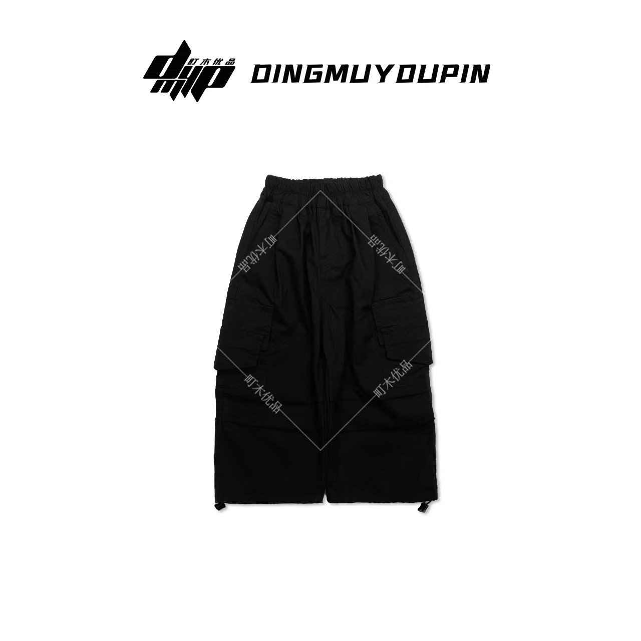 【町木优品】儿童春夏男童新款叠袋盖立体百搭洋气工装裤 K1818