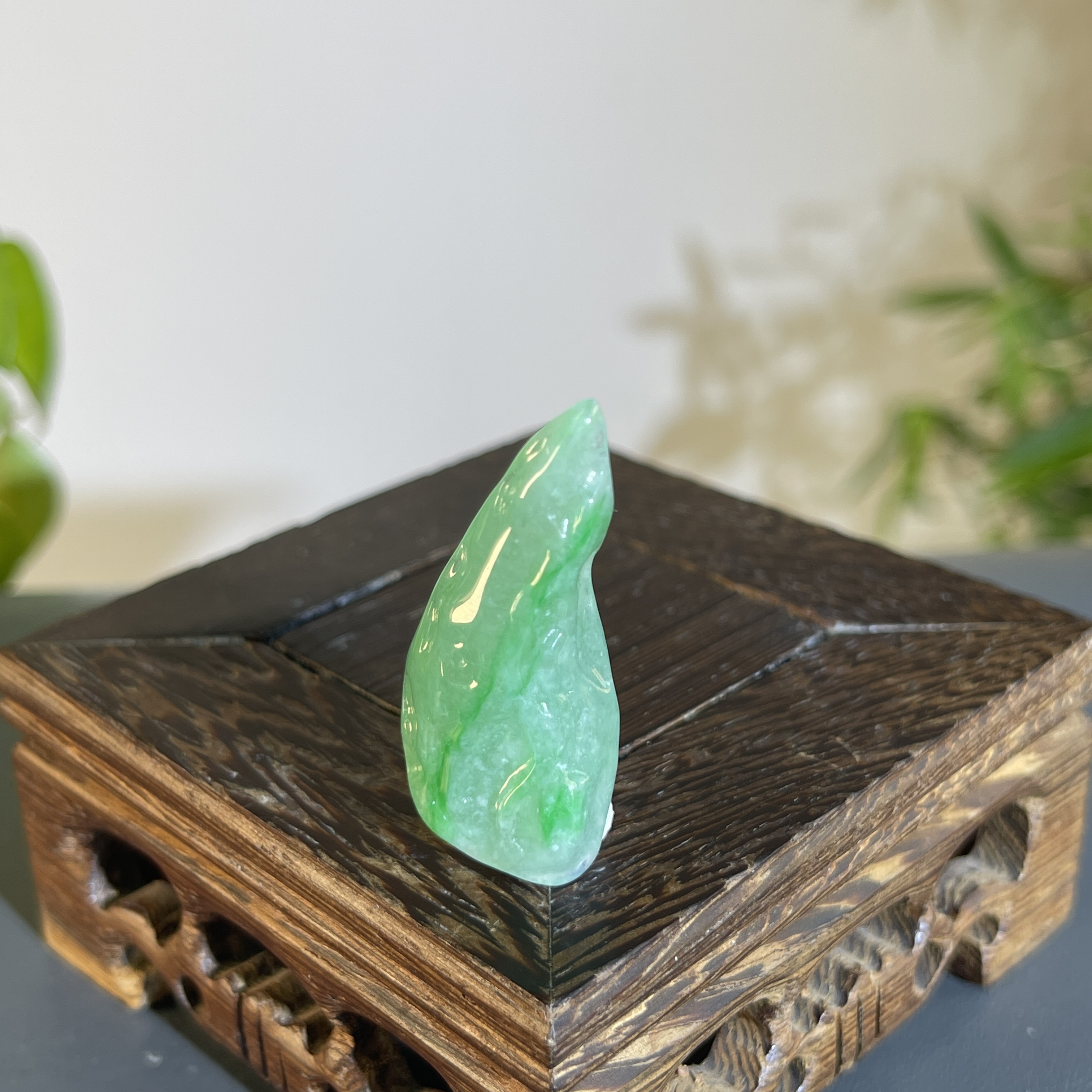 JTA07-123  精品天然翡翠A货原石吊坠