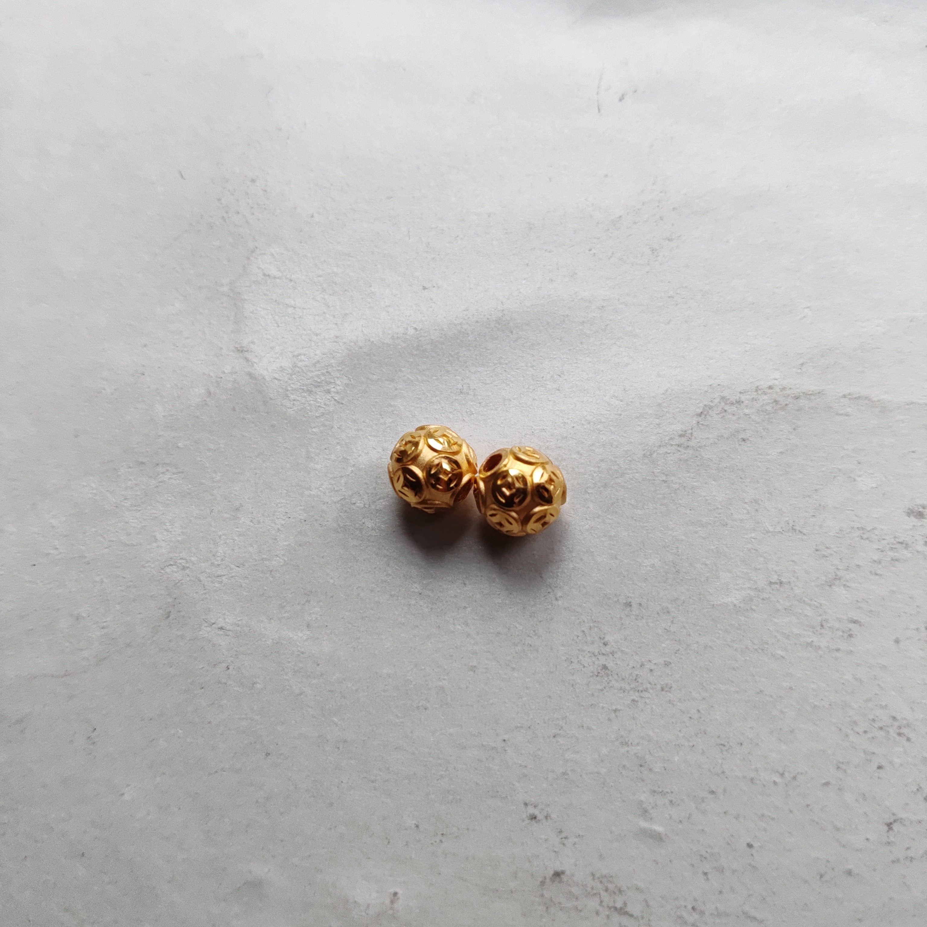 金元宝足金999貔貅珠子首饰