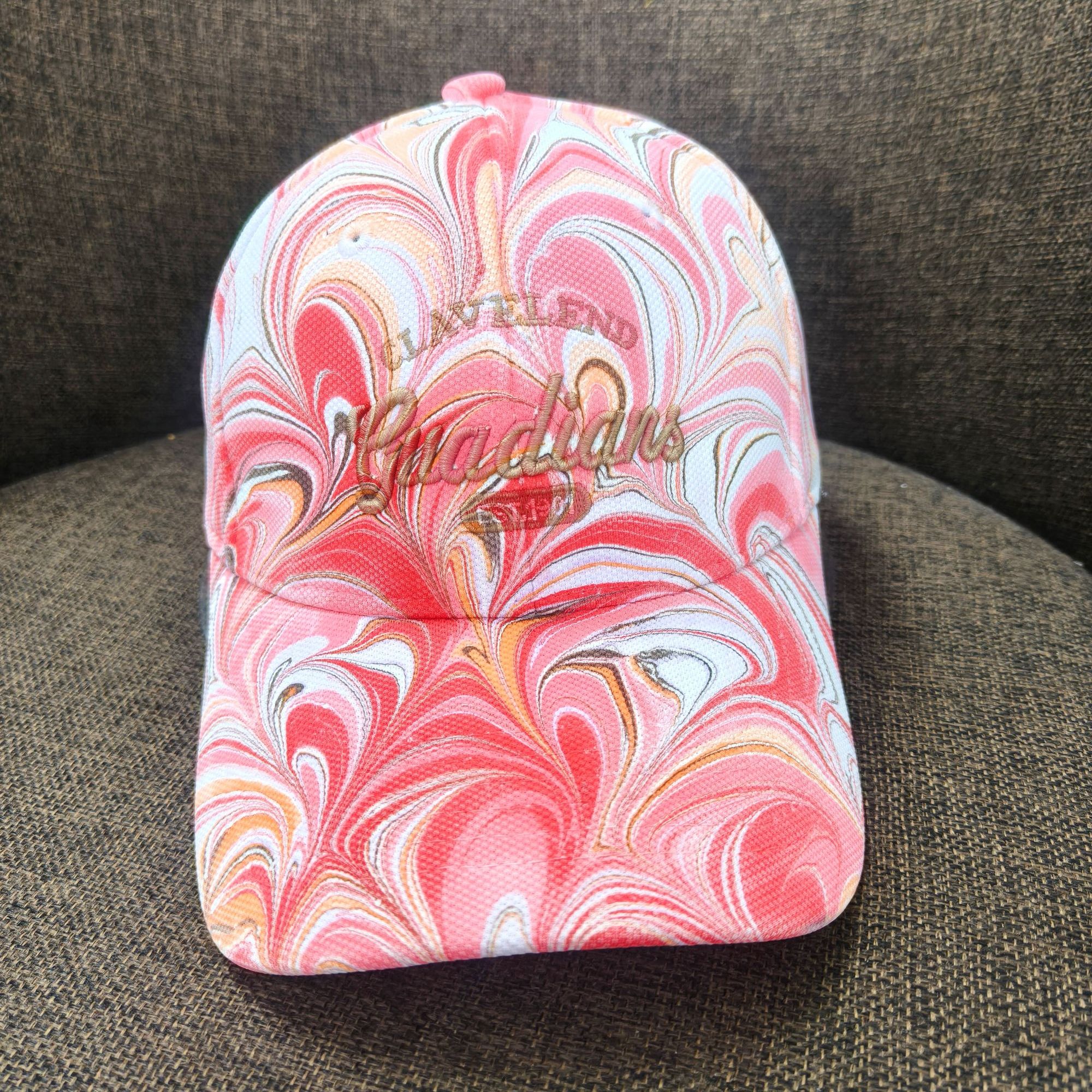 非遗水拓棒球帽，手工晕染的独特花纹，让你轻松戴出小众高级范儿