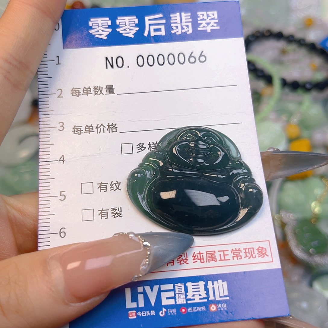 翡翠未镶嵌颈饰hhh