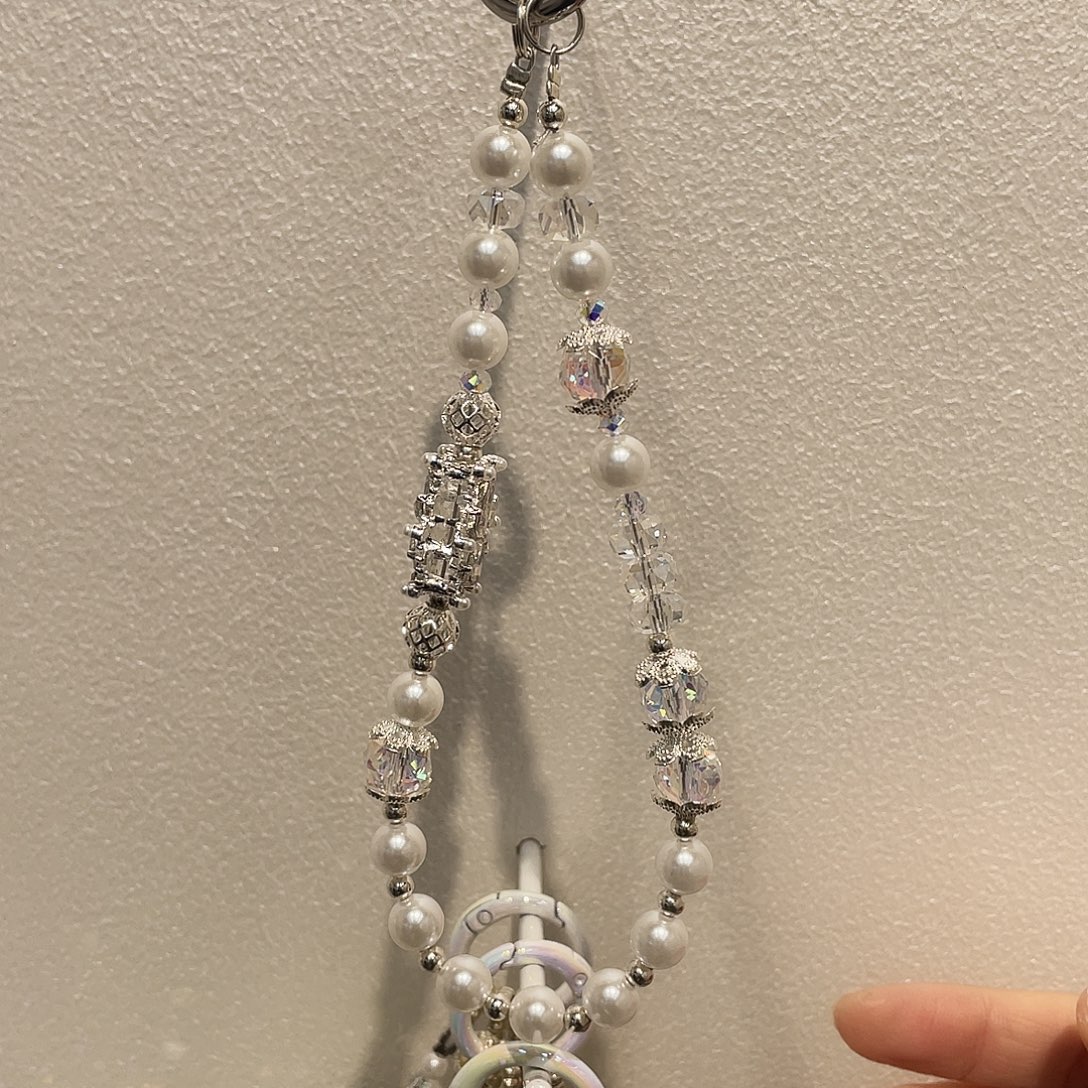 2 白色珍珠雪花   