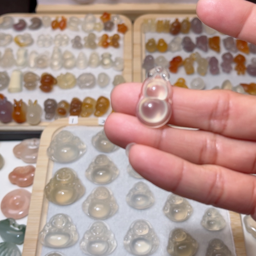 玛瑙/玉髓颈饰合金健****3