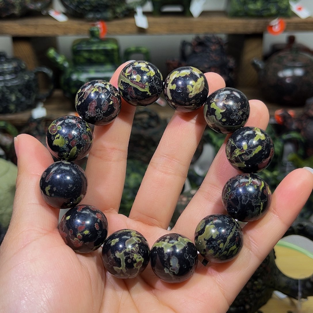 石材梅花石安山玉19