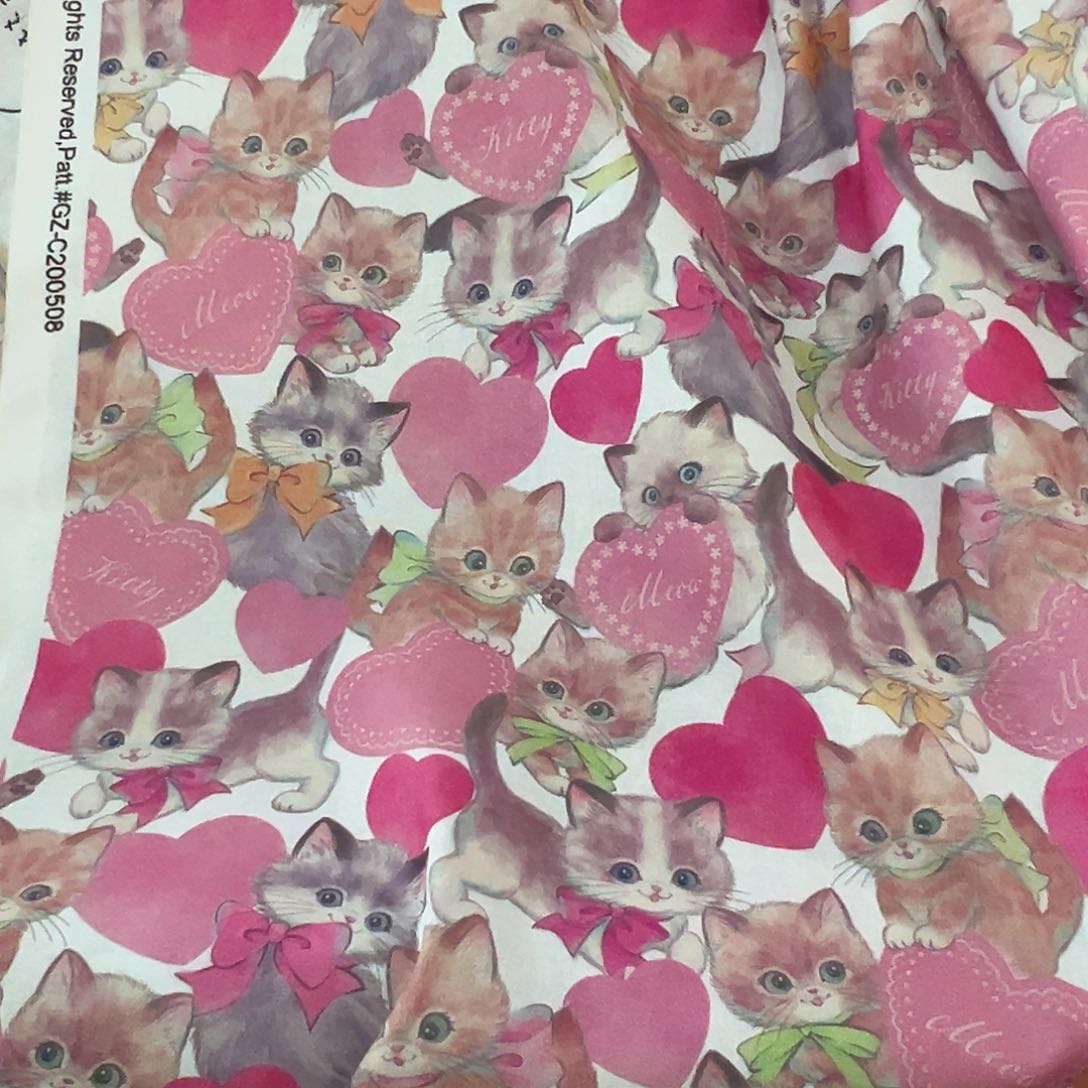 一米价纯棉平布1.1米宽果子布艺地卷挂