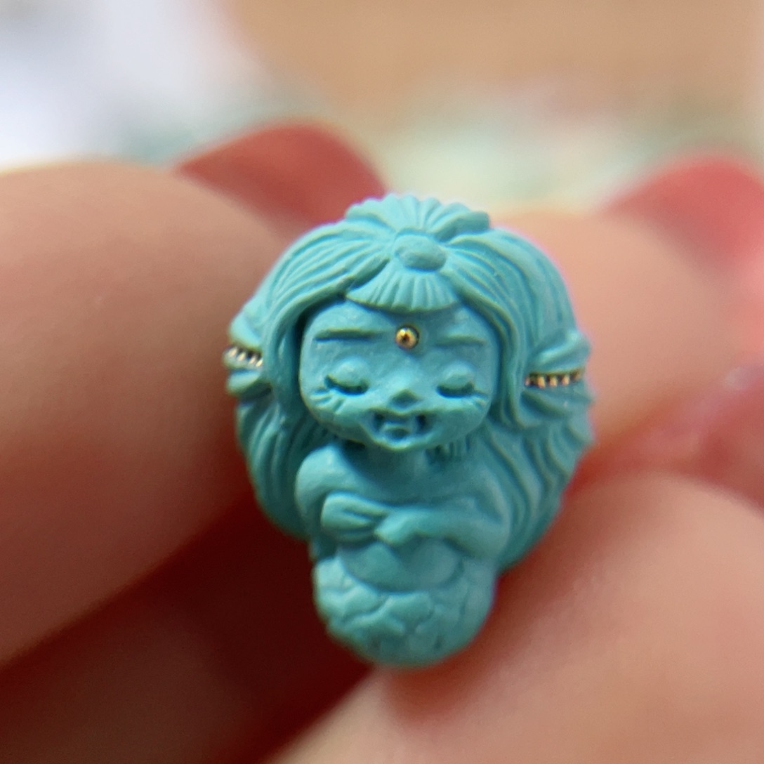 绿松石珠宝奇石未镶嵌