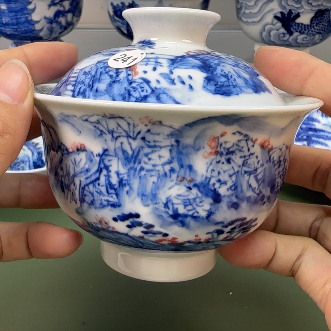 杯木木景德镇纯手绘茶具241