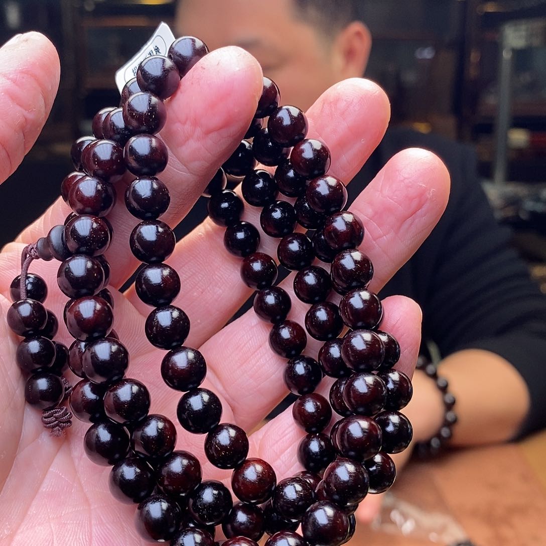 檀香紫檀（小叶紫檀）手串/手链43克