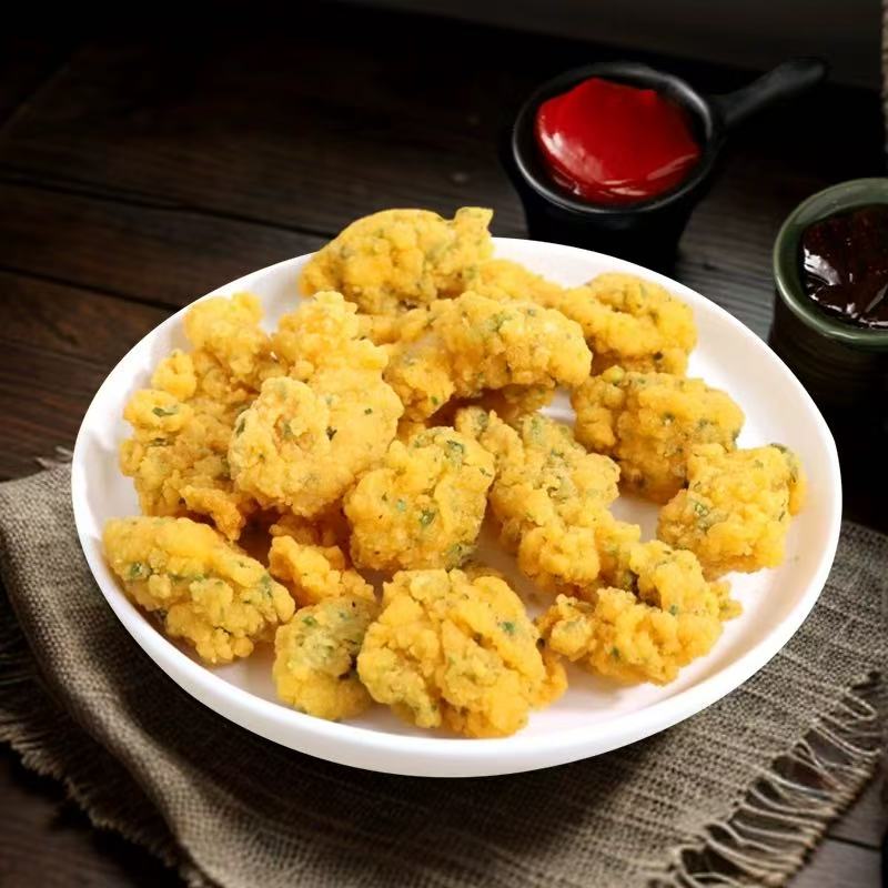 亚米基香草炸鸡1kg家庭装欧芹碎裹粉炸鸡块油炸小吃韩式炸鸡块