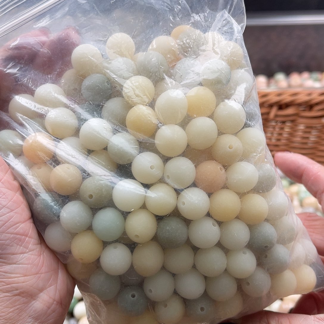 白玉菩提吊坠Z/12mm/200颗