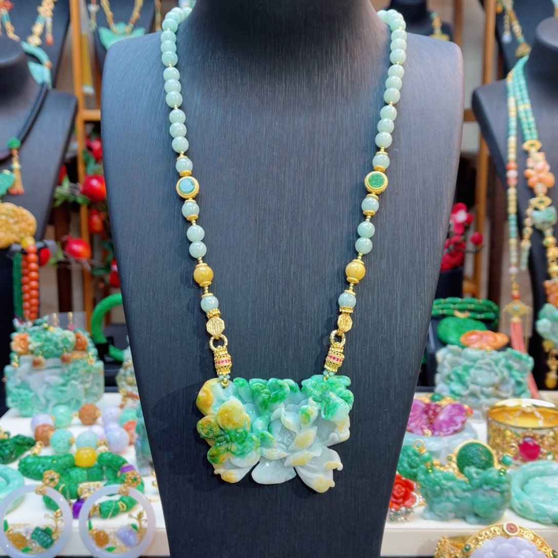 翡翠颈饰合金48小时鉴赏期