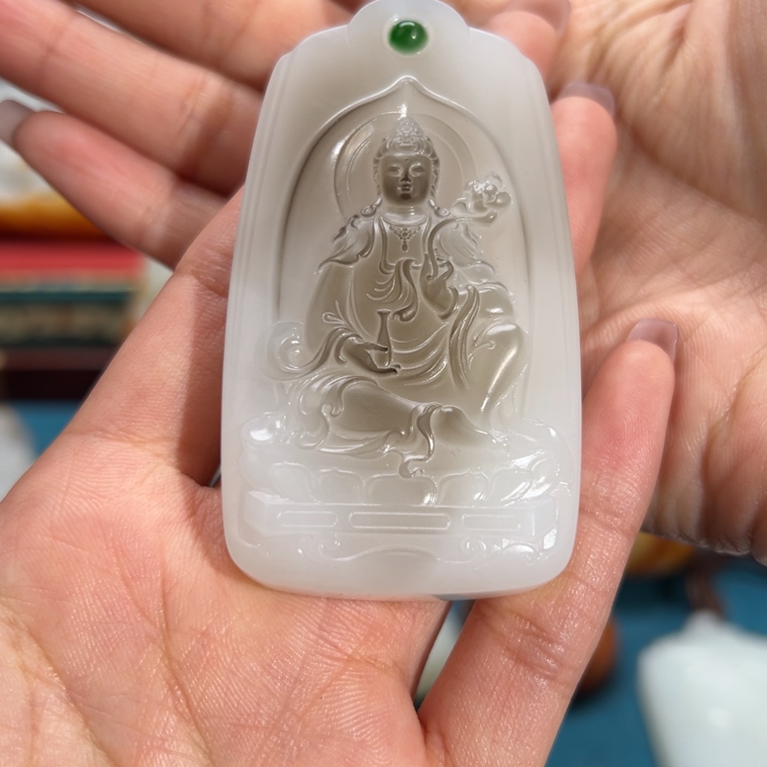 【闪购商品】和田玉挂件未镶嵌o****千
