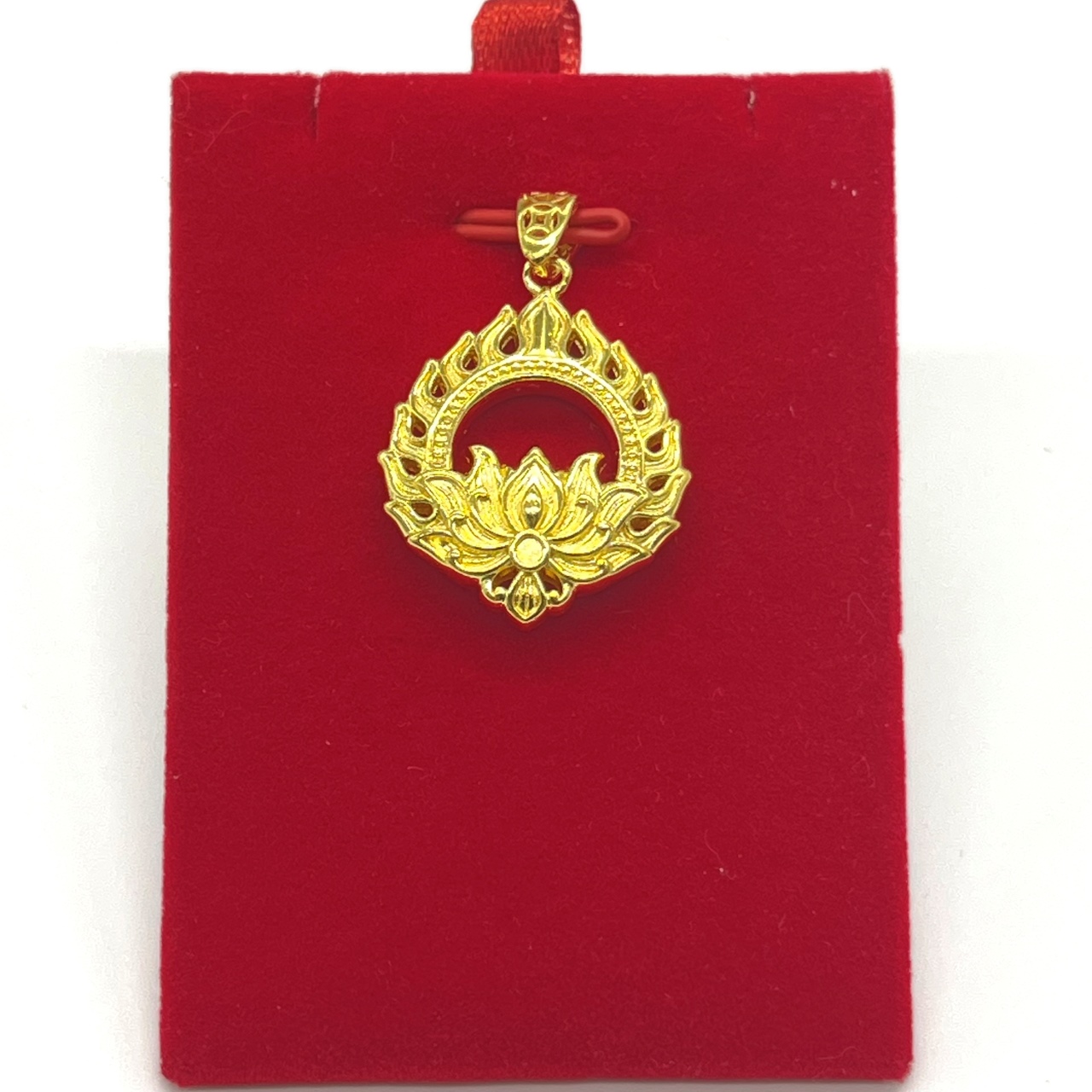 吊坠足银 足银吊坠-莲花吊坠（简约时尚）